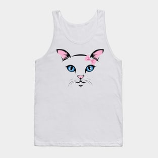 Beautiful Kitty Eyes Tank Top